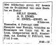 Ensel Serlina (Selly)1916_Familie Advertentie